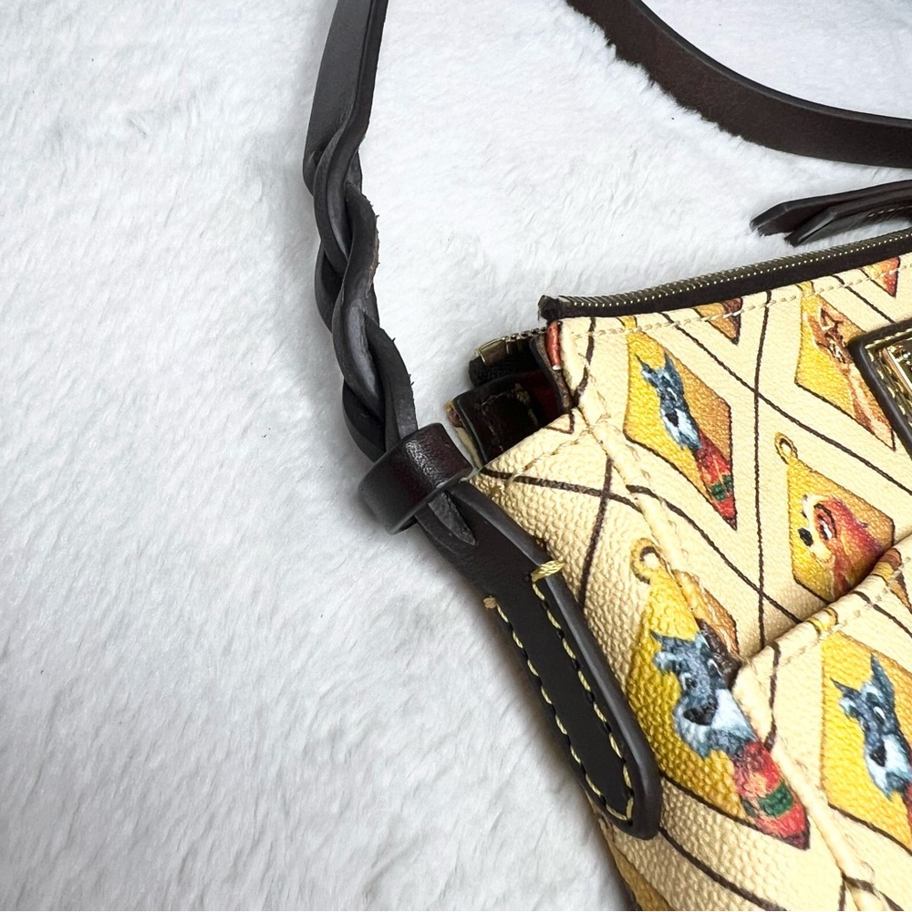 Disney Parks Dooney & Bourke Lady and the Tramp Dogs Crossbody Bag Retired Rare! - Picture 7 of 15